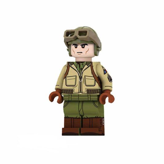 WW2 American Brick Tank Driver Figure