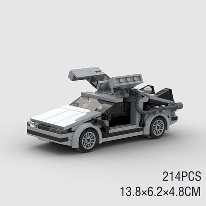 Brick DMC Delorean Car