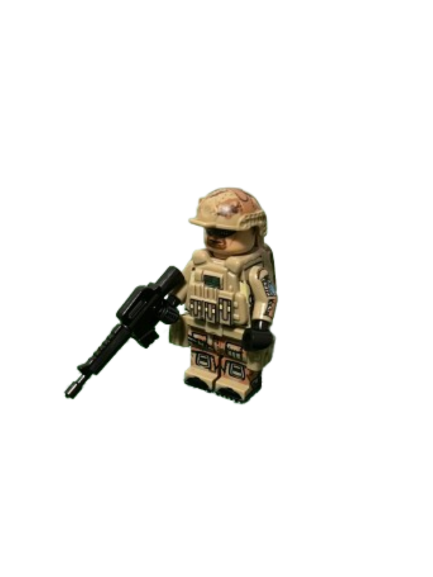 Brick Modern US Navy SEAL Figure