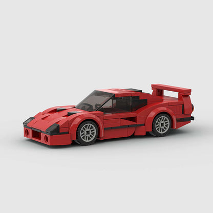 Brick Ferrari F-40 Car