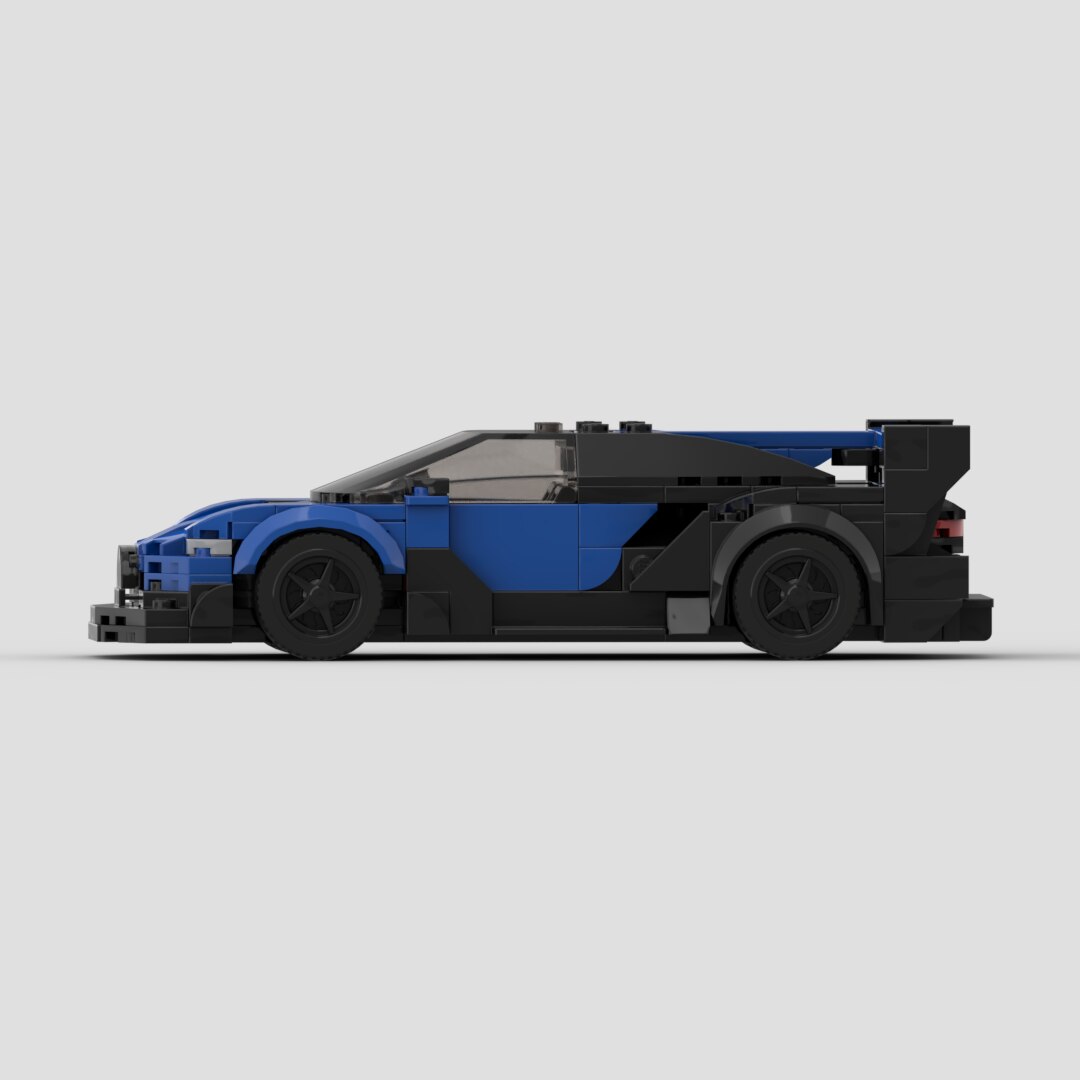 Brick Bugatti Bolide Vision GT Car