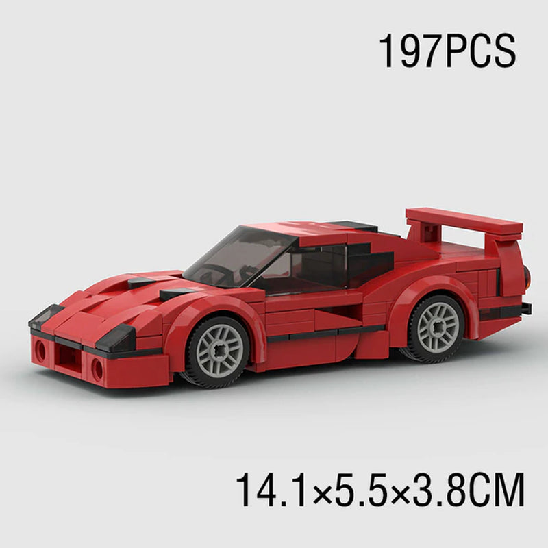 Brick Ferrari F-40 Car