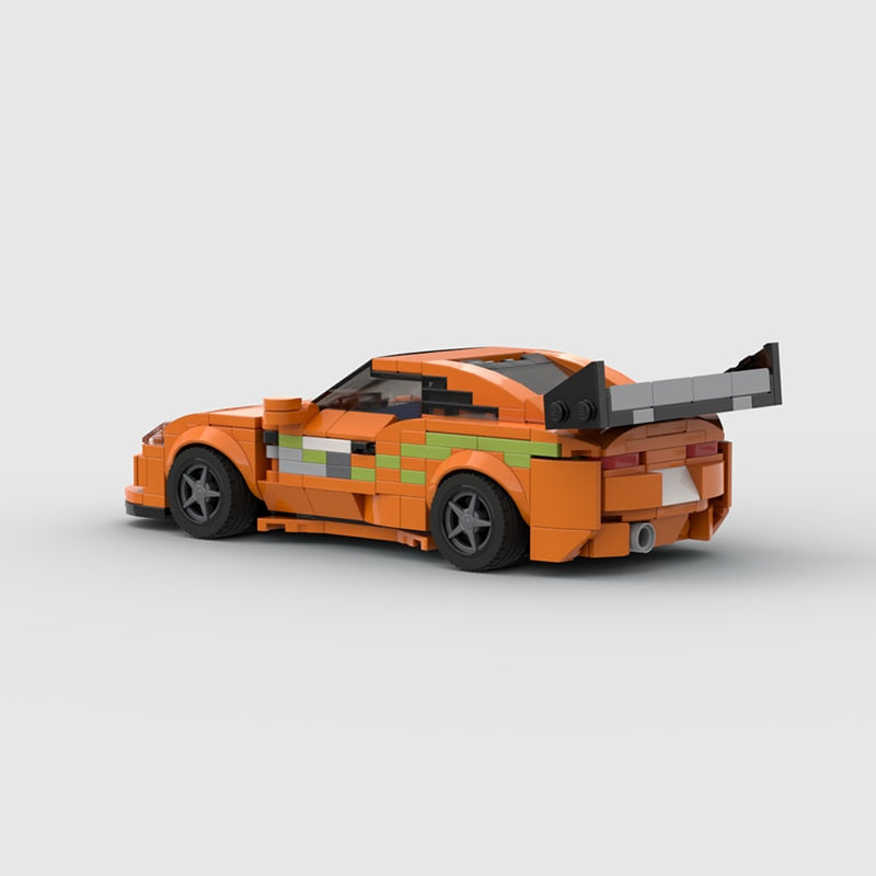 Brick Fast and Furious Supra Car