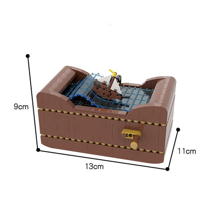 Brick Ship At Sea Mechanism