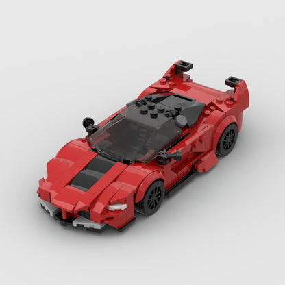 Brick Ferrari FXXK V2 Car