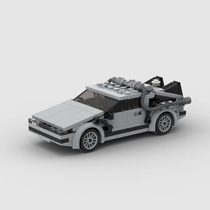 Brick DMC Delorean Car