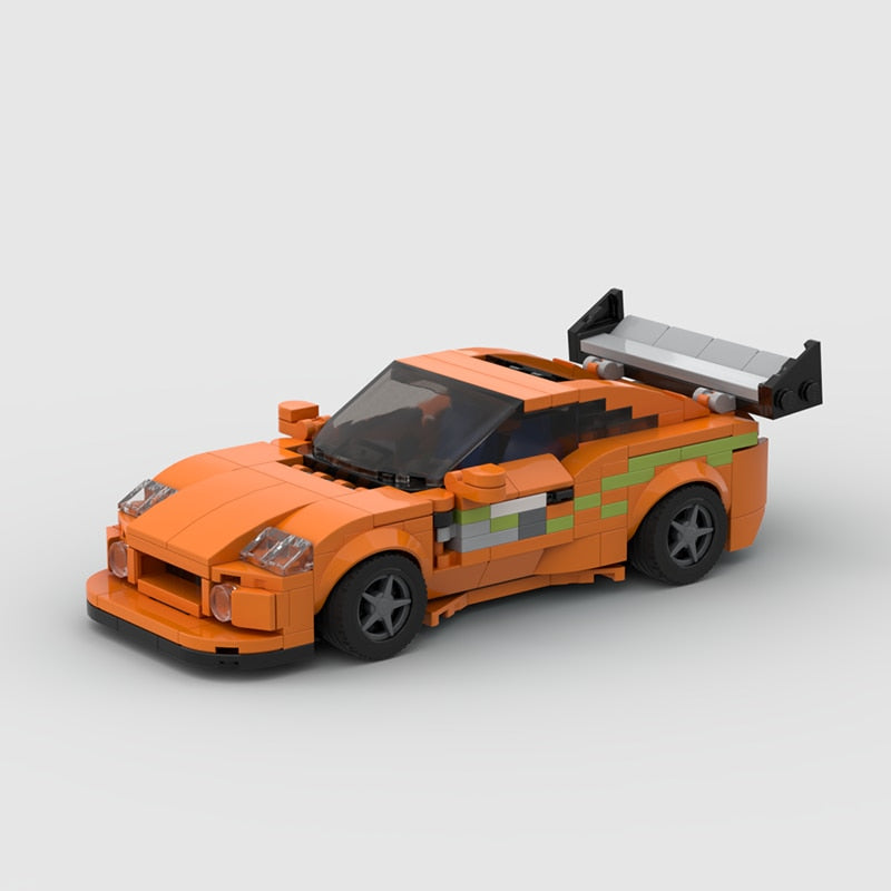 Brick Fast and Furious Supra Car