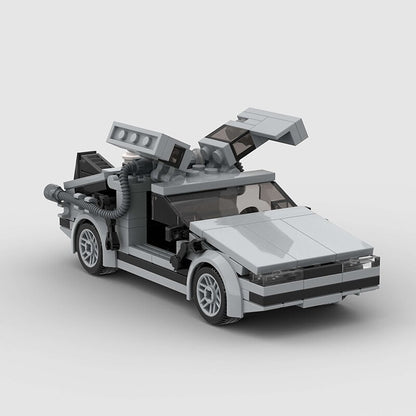 Brick DMC Delorean Car