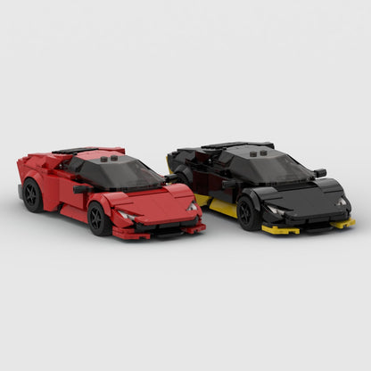 Brick Lambo Hurricane Car