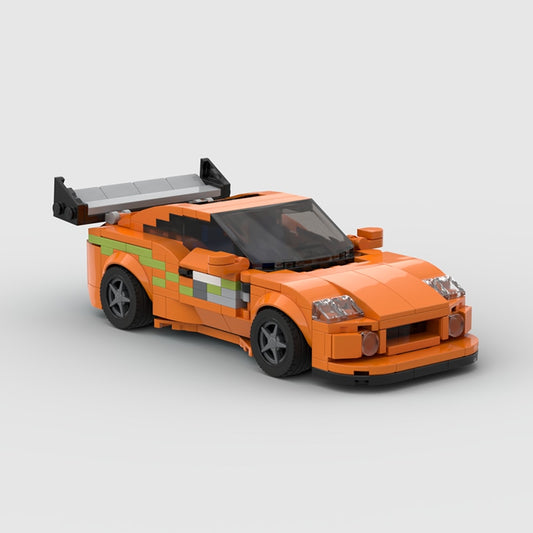 Brick Fast and Furious Supra Car