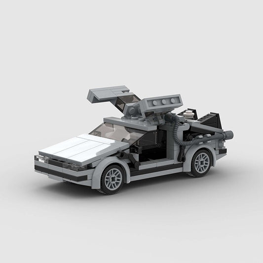 Brick DMC Delorean Car