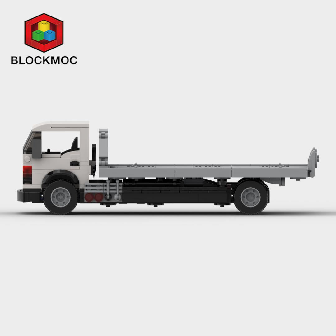 Brick Flatbed Tow Truck Car