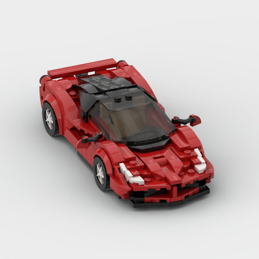 Brick Ferrari Rafa Sports Vehicle Car