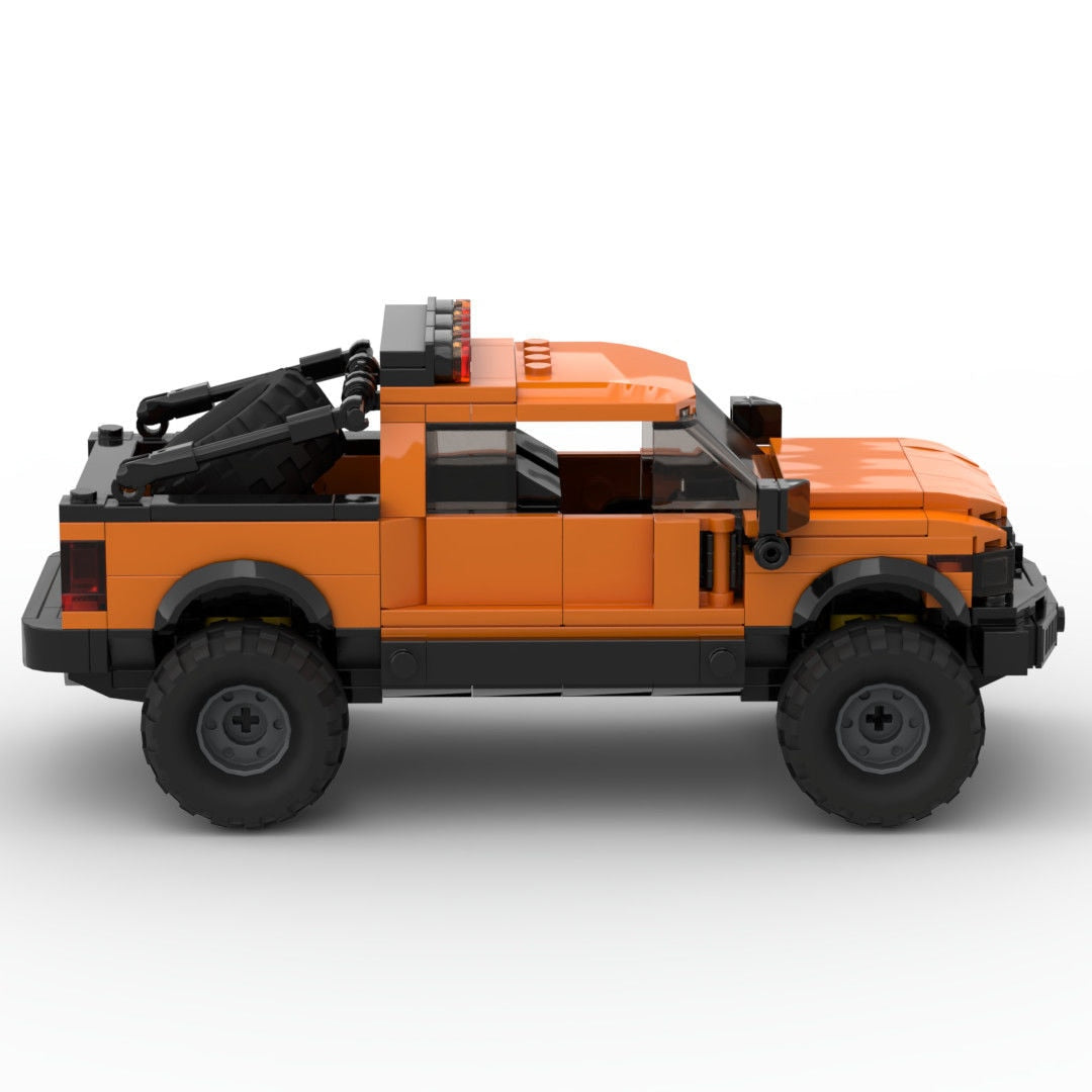 Brick Ford Raptors F-150 Pickup Truck Car