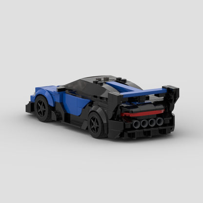 Brick Bugatti Bolide Vision GT Car