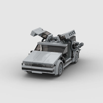 Brick DMC Delorean Car