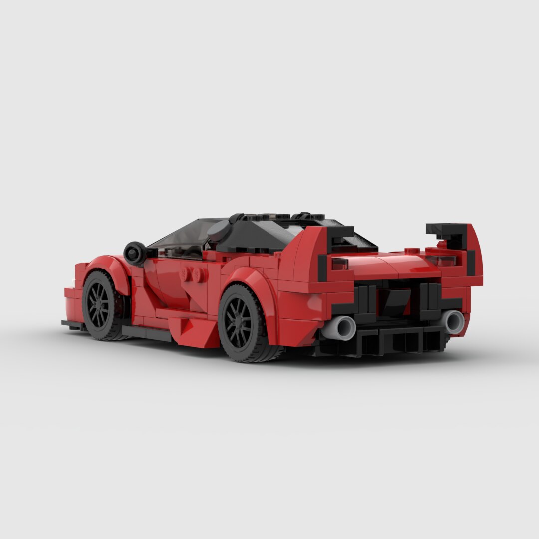 Brick Ferrari FXXK V2 Car