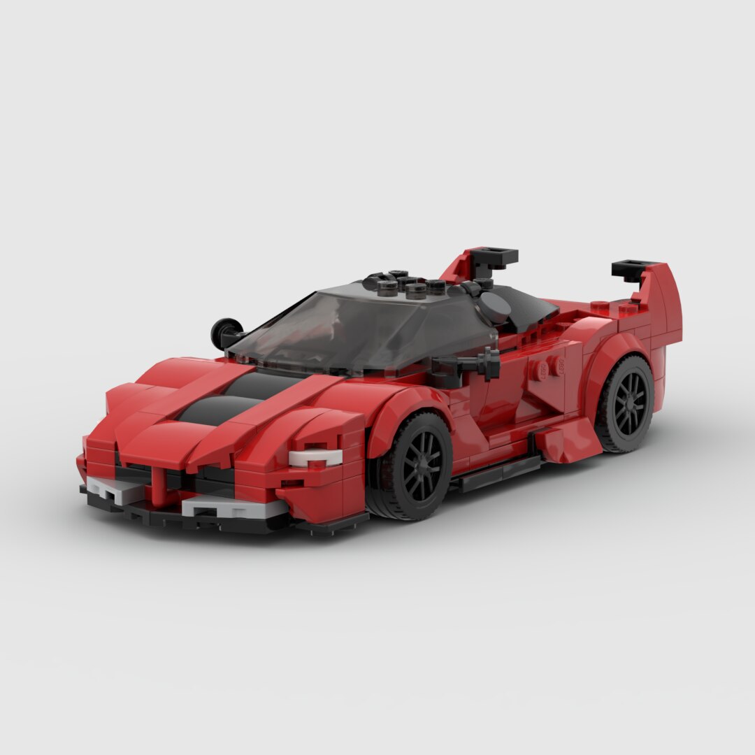 Brick Ferrari FXXK V2 Car