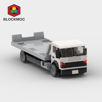 Brick Flatbed Tow Truck Car