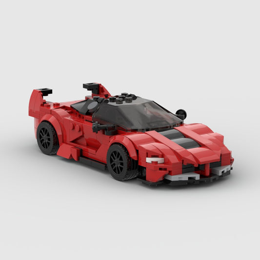 Brick Ferrari FXXK V2 Car