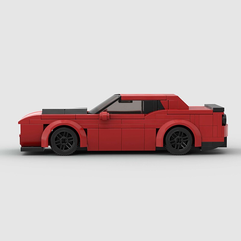 Brick Dodge Hellcat Car