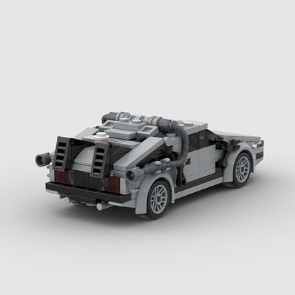 Brick DMC Delorean Car