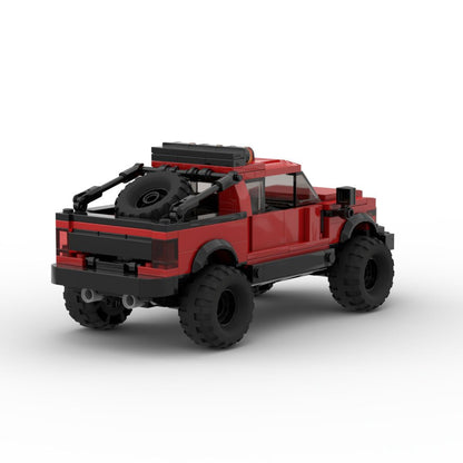 Brick Ford Raptors F-150 Pickup Truck Car